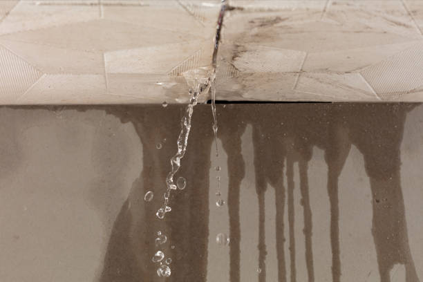 Professional Burst Pipe Cleanup technician working in Commerce, OK